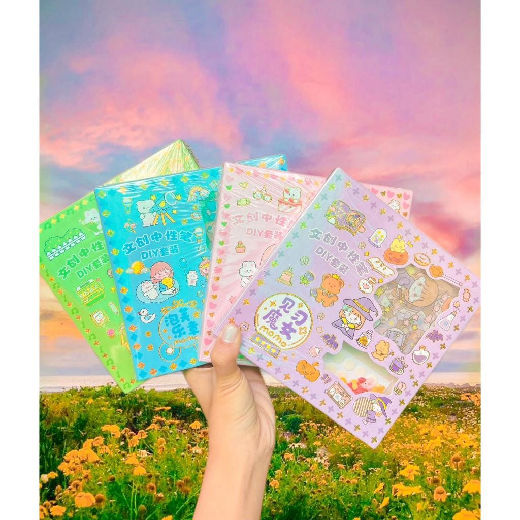 

UNIQQSO STIKER EMOTICON AESTHETIC FREE PULPEN + FREE EMOTICON + STIKER TERBARU LUCU