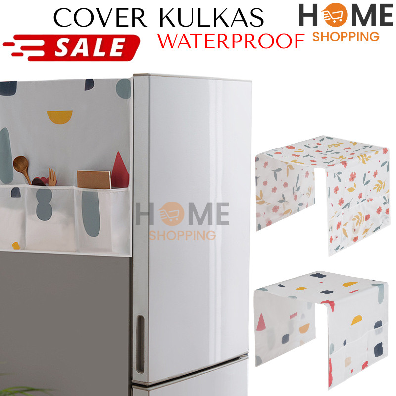 [HS] COVER KULKAS / ALAS KULKAS / TAPLAK DAN ALAS KULKAS / PENUTUP ALAS KULKAS WATERPROOF / SARUNG C