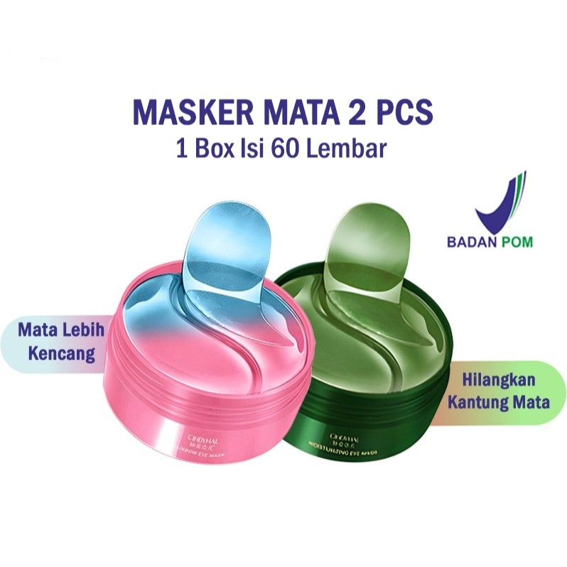 TERMURAH Isi 2 Pcs - BPOM Cindynal Eyemask Masker Mata Panda 60 Lembar Menghilangkan Kantong Mata