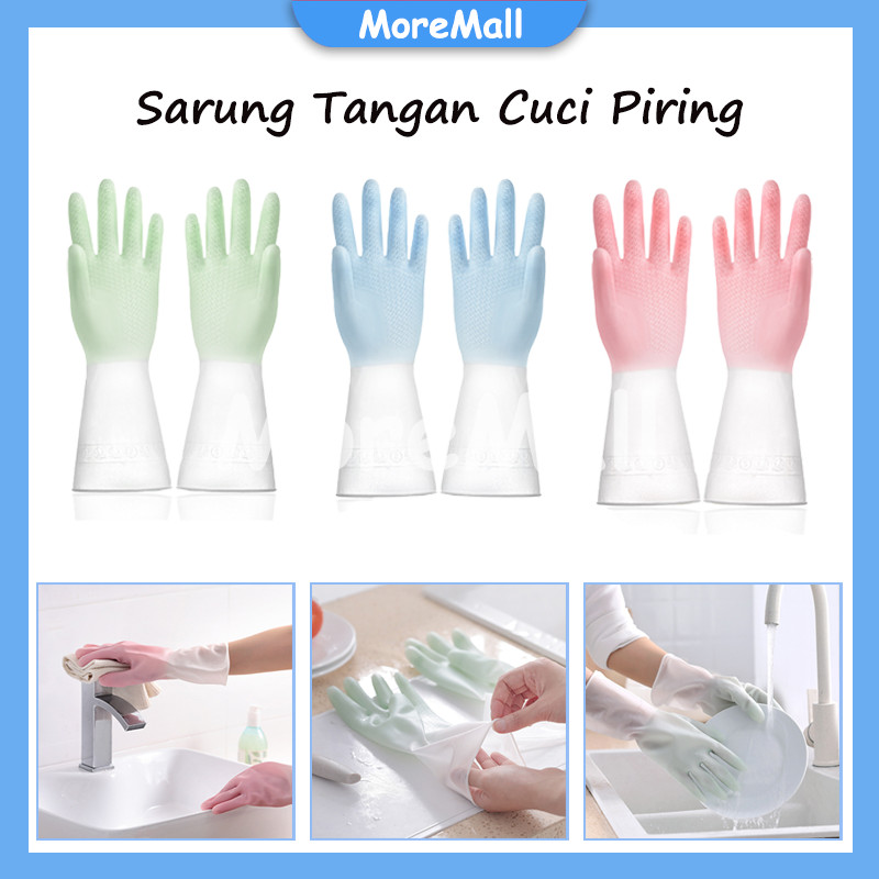 Sarung Tangan Karet Cuci Piring/Sarung Tangan Cuci Piring Karet Serbaguna