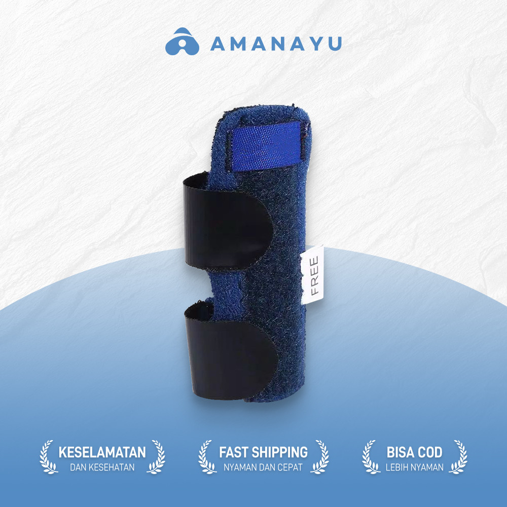 Finger Splint/Deker Jari Tangan Finger/Jari Terapi Patah Tulang/Trigger Finger/Pelurus Jari/Finger S