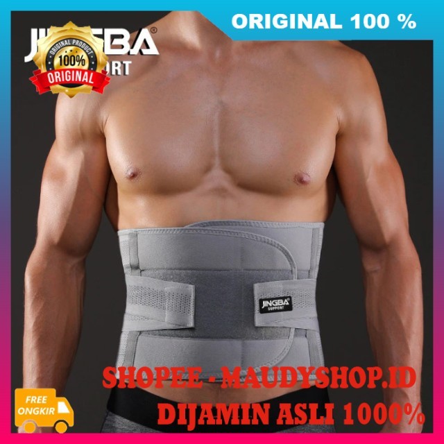 Korset Penghilang Perut Buncit Korset Pelangsing Perut Penopang Tulang Belakang ASLI ORI