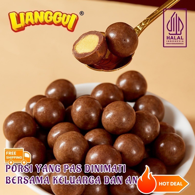 

[Permen kupas viral] [Makanan viral] Lianggui Halal Crunchy Milk Choco Coklat Yang Crunchy Dengan Rasa Susu Cocok Untuk Cemilan Anak Anak Dan Keluarga Coklat Viral
