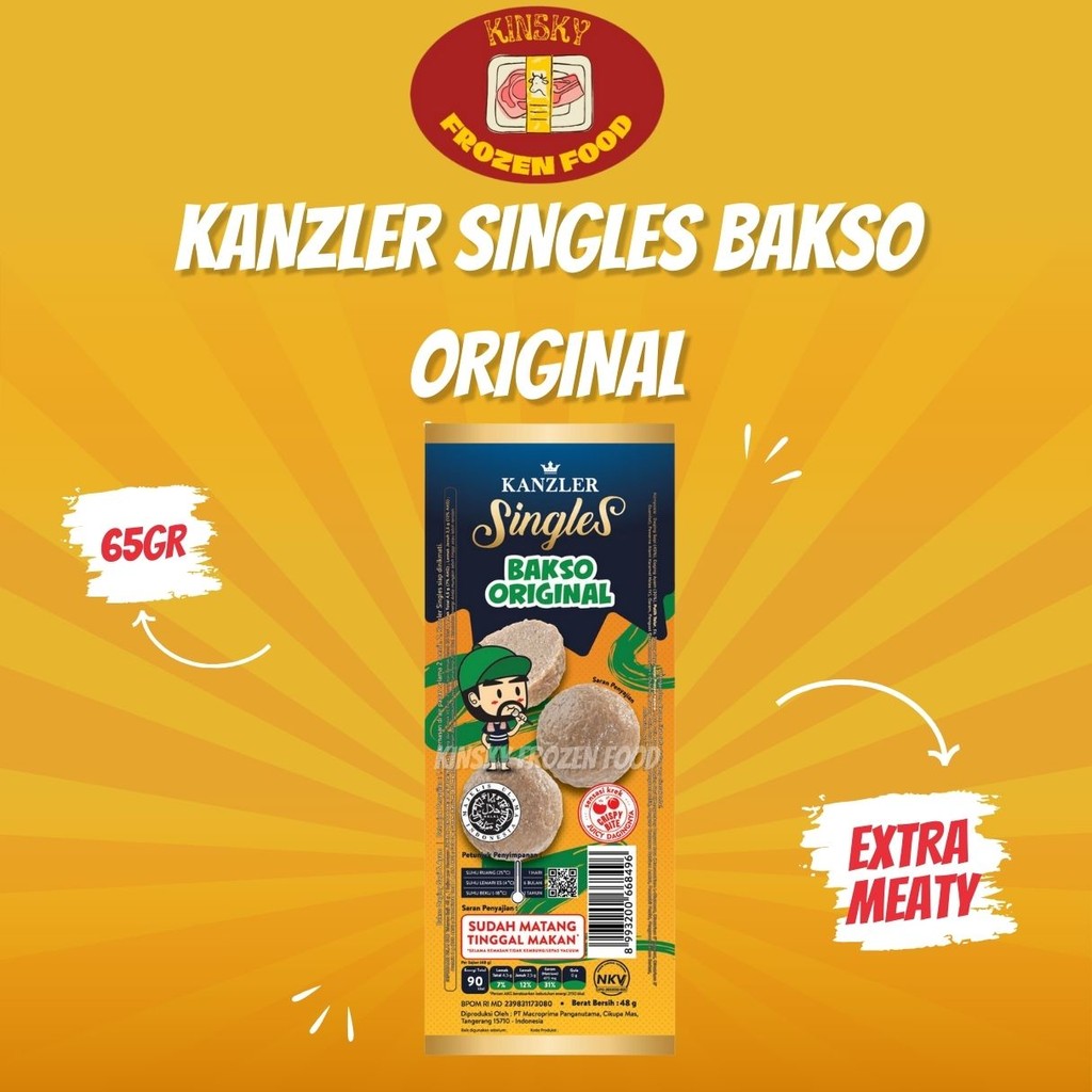 

KANZLER SINGLES BAKSO ORIGINAL ISI 4