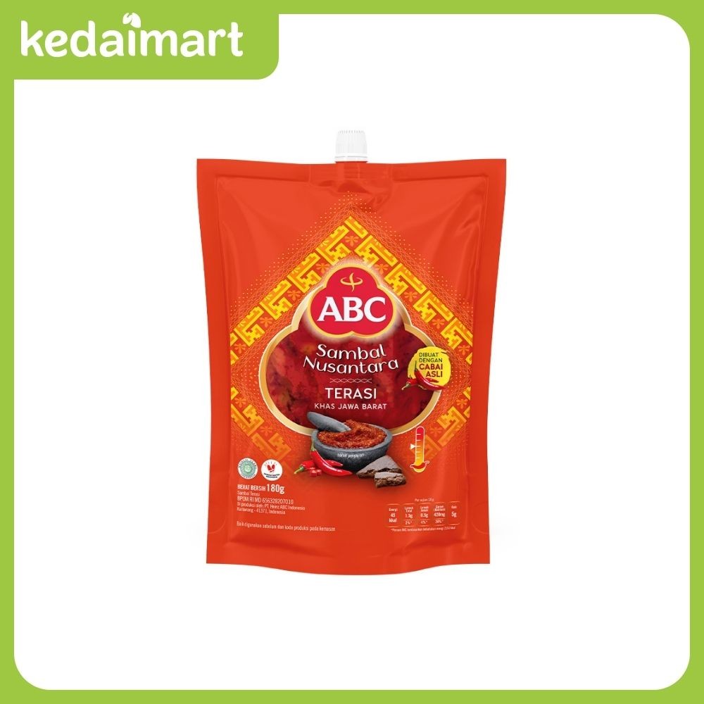 

ABC Sambal Terasi 180 Gram