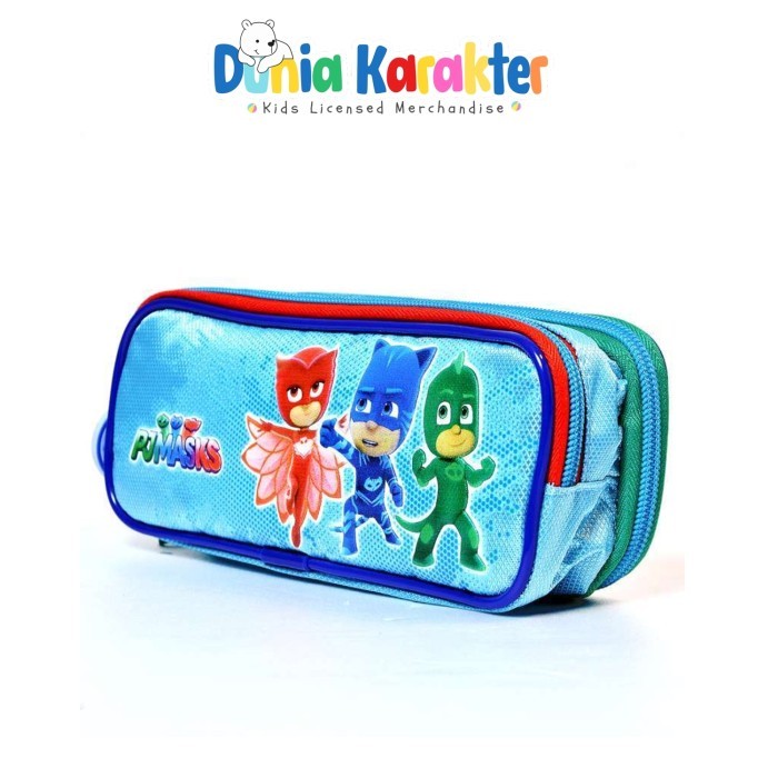 

BEST Tempat Pensil Karakter PJ Masks Pencil Pouch Blue PM-XSPB204 Original