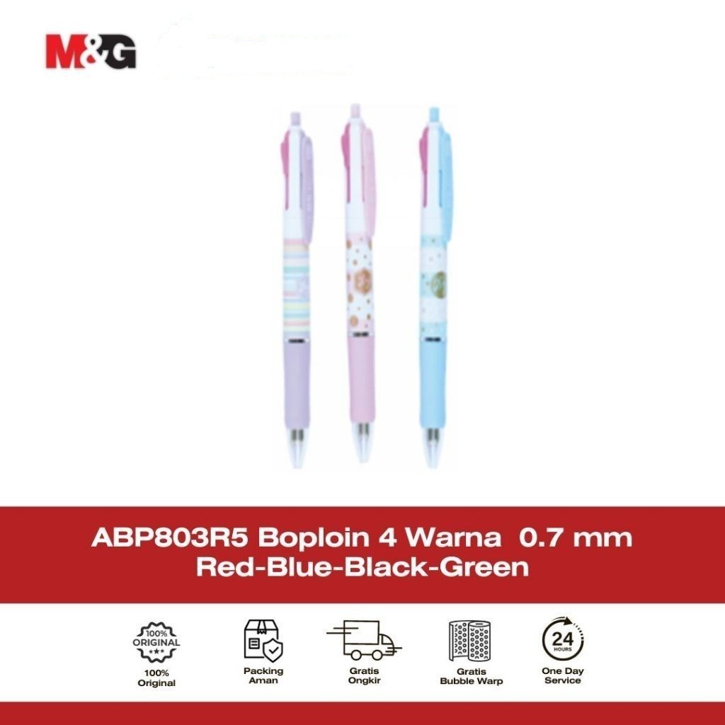 

M&G 4 colors in 1 BallPen 0.7mm ABP803R5