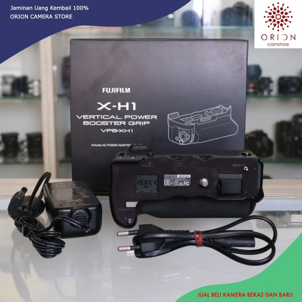 Fujifilm VPB-XH1 FOR FUJIFILM X-H1 VG atau battery grip fujifilm x-h1