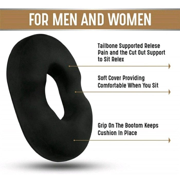 Orthopedic Donut Pillow / bantal wasir hemmorroid sakit punggung  DD
