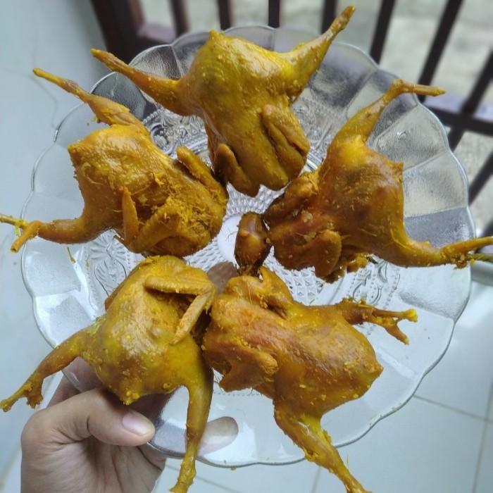 

Puyuh Ungkep isi 5 + sambal
