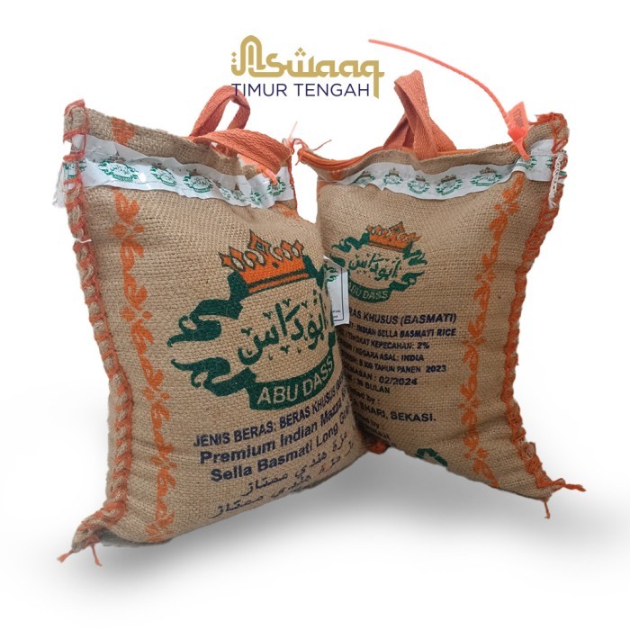 

Beras Basmati Extra Long Abu Dass 5kg