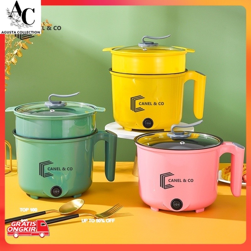Alat Masak Lengkap / CANEL & CO Goreng Panci Listrik Multifunctional Electric Frying Pan Panci Listr