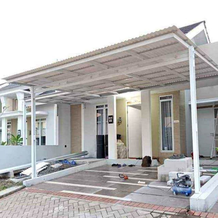 kanopi baja ringan atap alderon