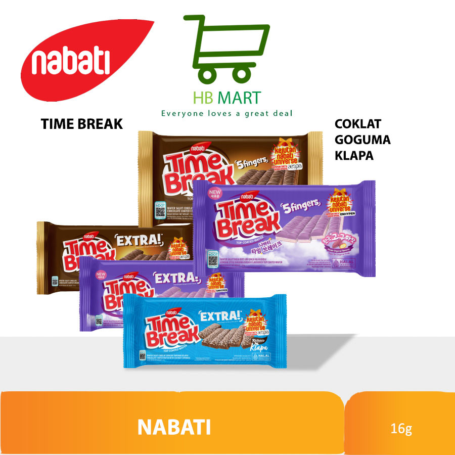 

NABATI WAFER TIME BREAK 5FINGERS / EXTRA