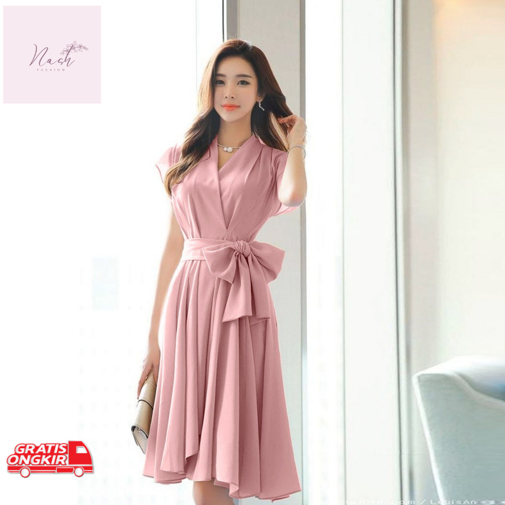 Dress Korea / MARINI DRESS KOREA FASHION WANITA KEKINIAN