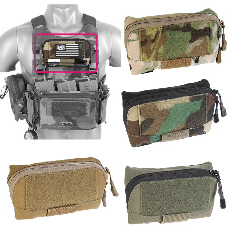 Tactical Vest Chest MOLLE Map Bag JPC2.0 Chest Sundry Bag