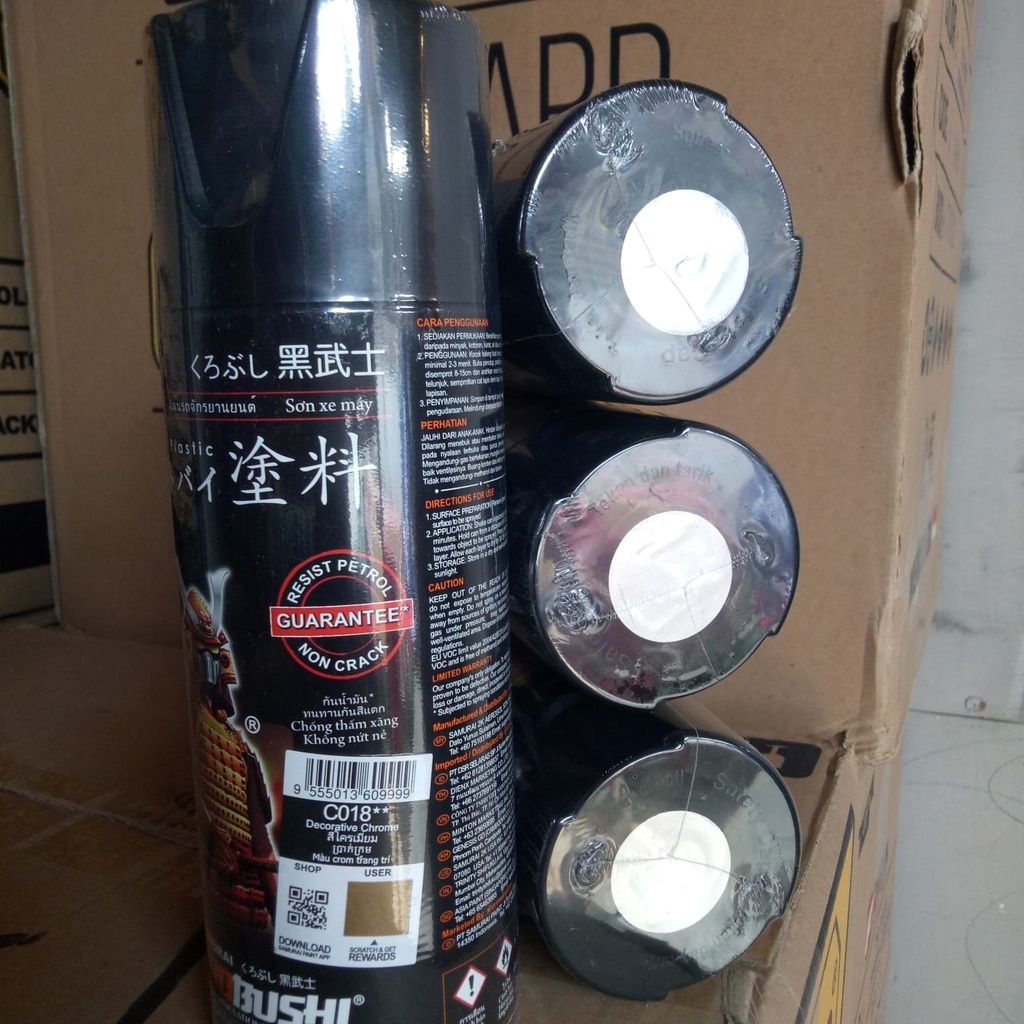 pilok pilox samurai chrome decorative chrome c018 c018** 400ml