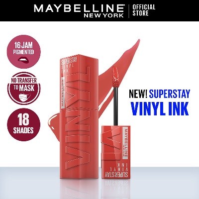 Maybelline Superstay Vinyl Ink Liquid Lipstik 60 Mischievous
