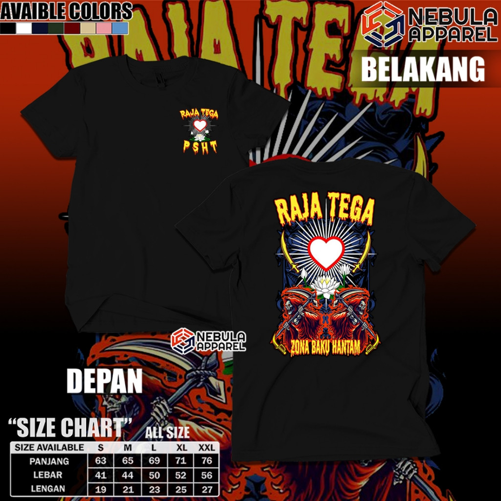 Kaos PSHT Raja Tega PSHT Distro Keren Terbaru