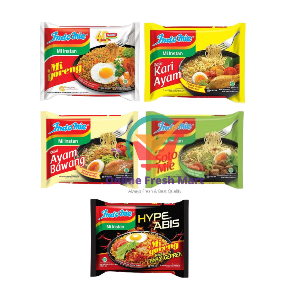 

Indomie Mie Instan Goreng & Kuah - Online Fresh Mart