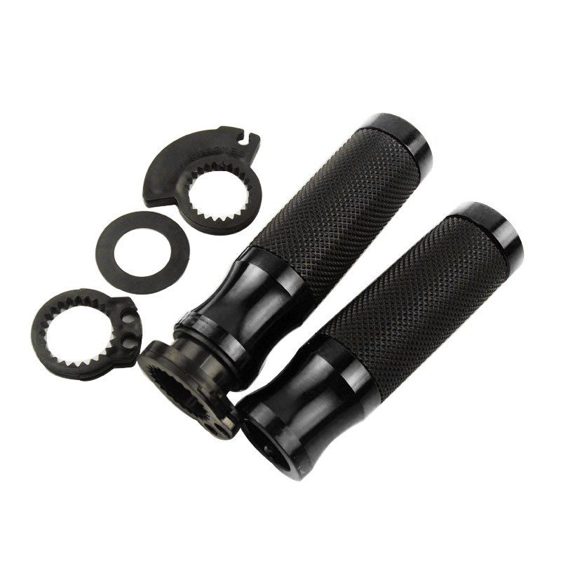 Universal 7/8'' 22MM Motorcycle CNC  Rubber Gel handle bar grips for YAMAHA FAZER 600 1000 FZ6 FZ8 F