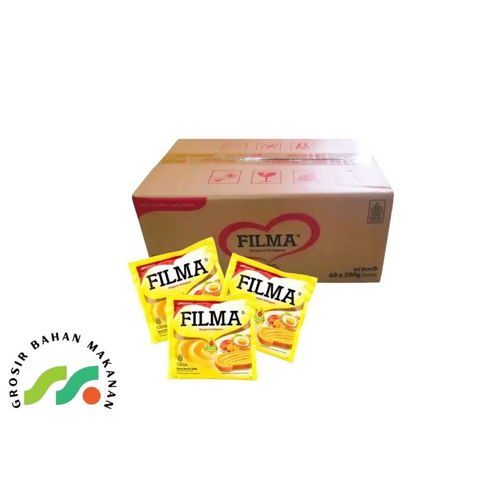 

FILMA MARGARIN SERBAGUNA 200 GR PER DUS - FILMA MENTEGA