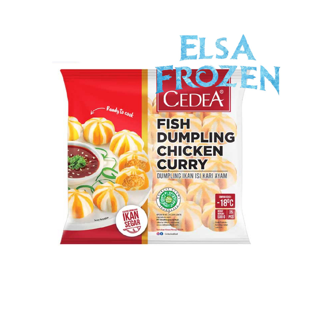 

CEDEA DUMPLING CHICKEN CURRY 500GR