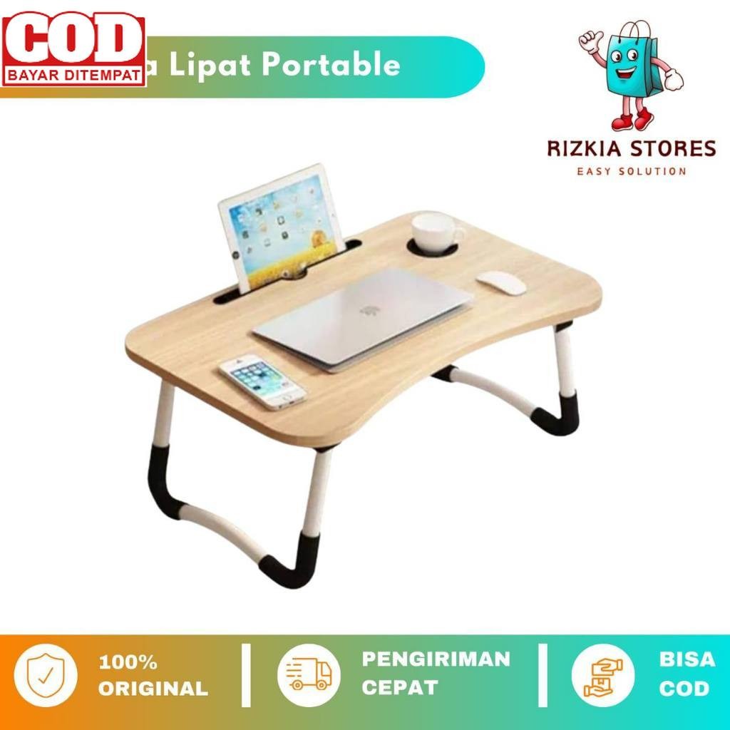 Meja Laptop Lipat Portable Meja Belajar Anak JUMBO- MEJA BELAJAR LIPAT
