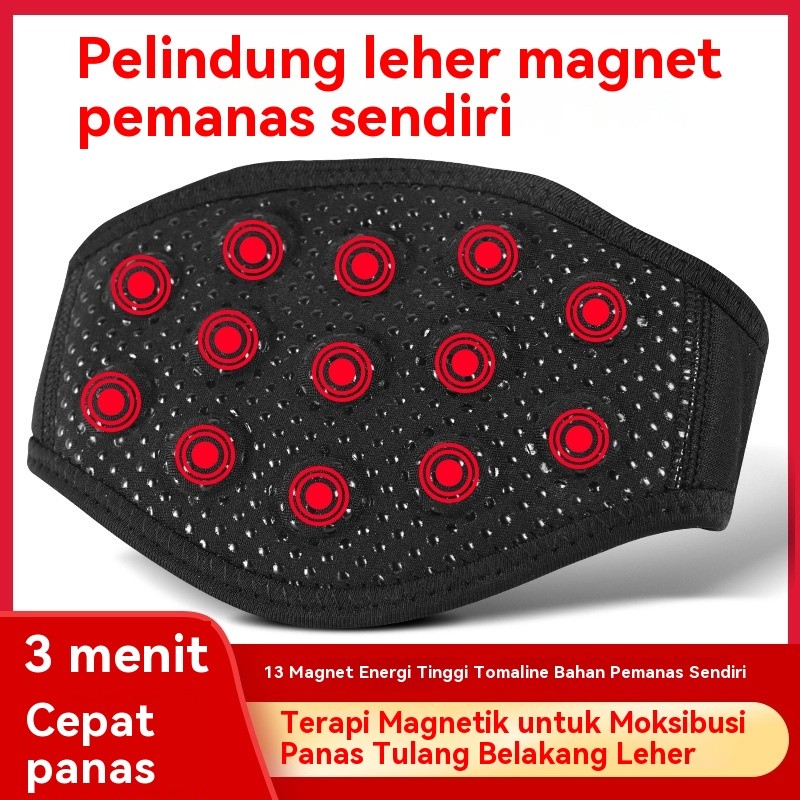 Penyangga leher yang dapat memanaskan sendiri Penyangga leher terapi magnetik Penyangga leher osteop