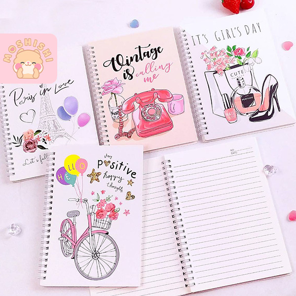 

Notebook/Diary Book/Buku Catatan/Buku Harian/Buku Spiral Fashion