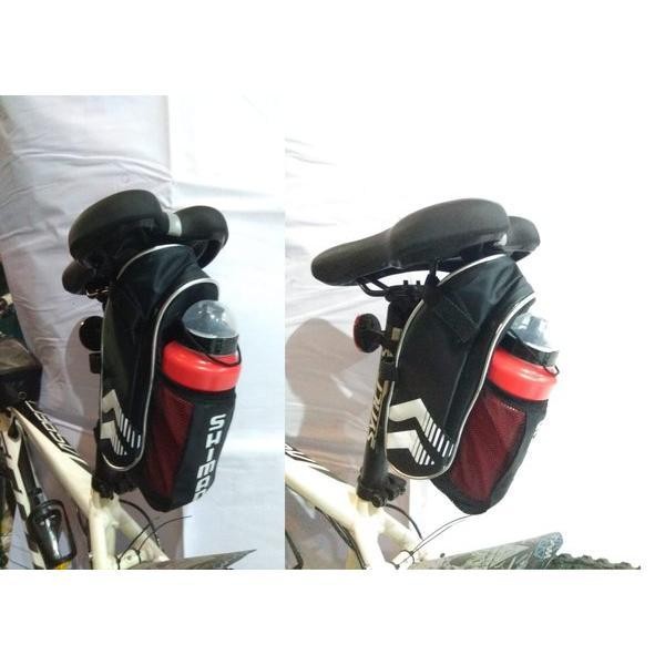 TAS SADEL BOTOL IGNITE Waterproof sepeda LIPAT mtb seli xc seatpost - Warna