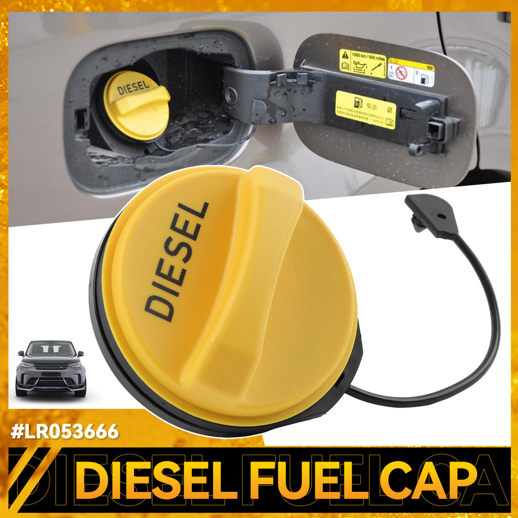LR053666 ABS Fuel Gas Tank Filler Cap Assembly for Land Rover Discovery 3 4 5 NS Range Rover Evoque 