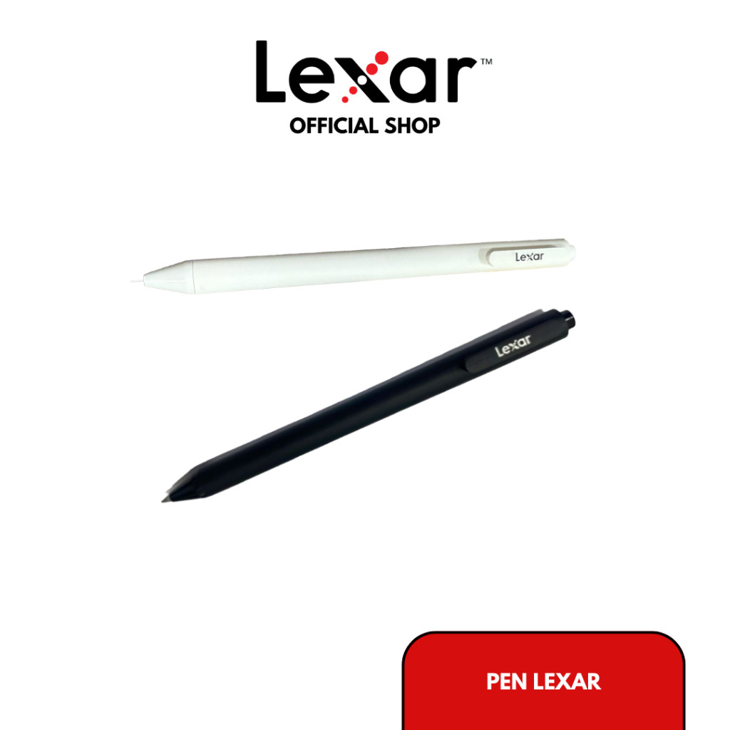 

[GIFT] Lexar Pulpen Black/White (*)