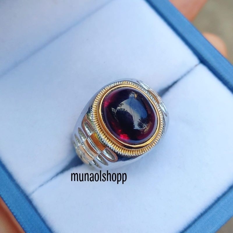Cincin Batu Kecubung Api Super Keren top quality