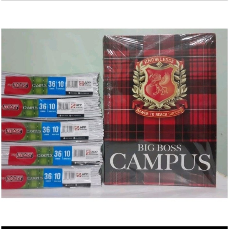 

JAMIN MURAH !!!Buku Tulis Campus BigBoss isi 36 Lembar (10 Buku)(BISA LANGSUNG ORDER)
