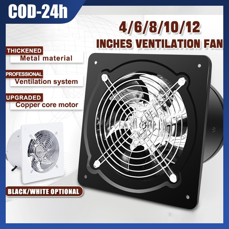 Exhaust Fan Dinding 6 Inch Kipas Exhaust Ventilasi Dinding Exhaust Fan Kipas Angin Plafon Kipas Atap