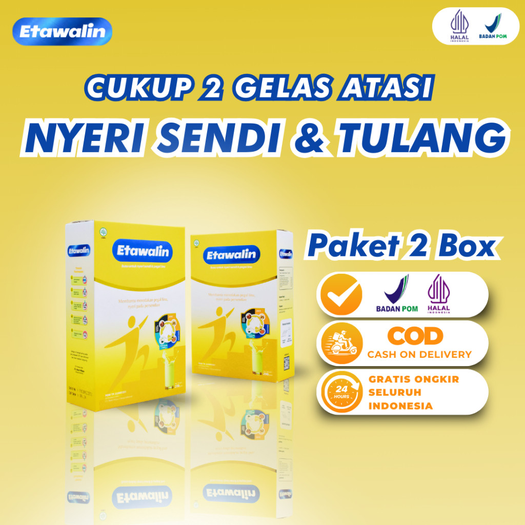 

Etawalin - Susu Kambing Etawa Mengatasi Asam Urat dan Tulang ORI 2 Box