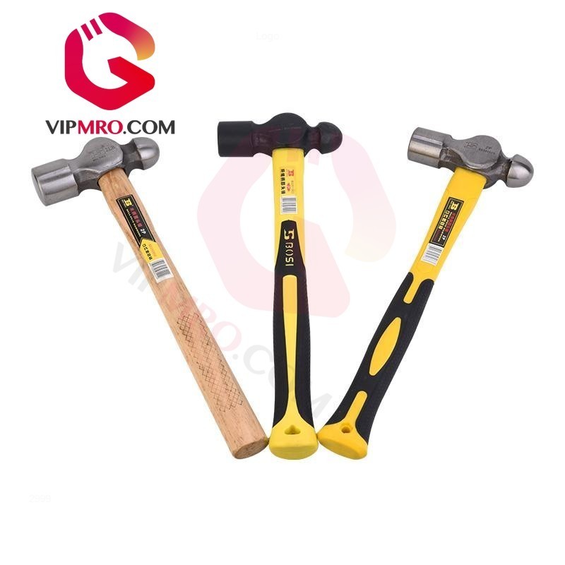 PALU BOLA PEEN BOSI/BALL PEIN HAMMER/Palu kepala bundar, perangkat keras rumah tangga, palu gagang k
