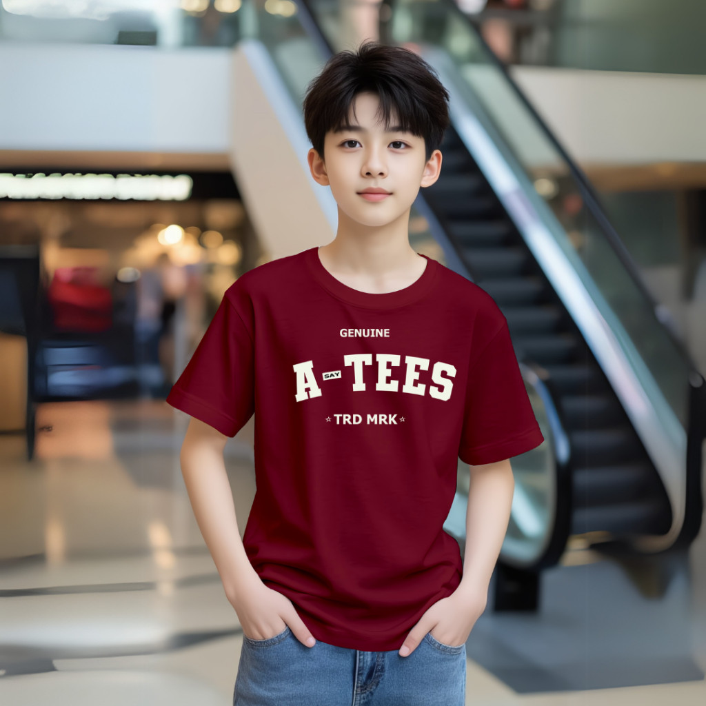 Baju Kaos Anak Laki Laki Tanggung Junior Remaja Usia 5-14 Tahun Distro Original