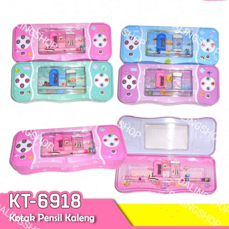 

Kotak Pensil Kaleng Set Papan Tulis 6 in 1 Warna Pastel Hewan Laut