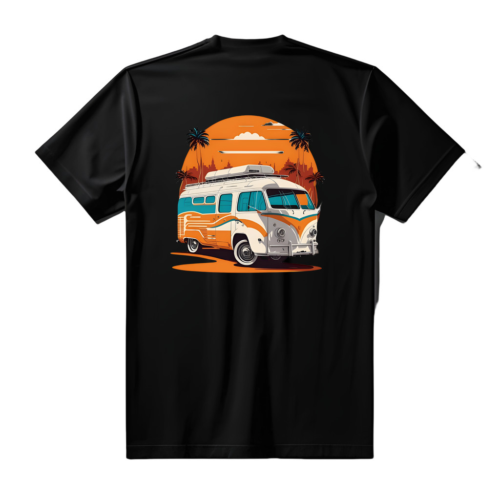 Volkswagen Wagon 100% premium combed cotton crew neck short sleeve T-shirt, unisex T-shirt
