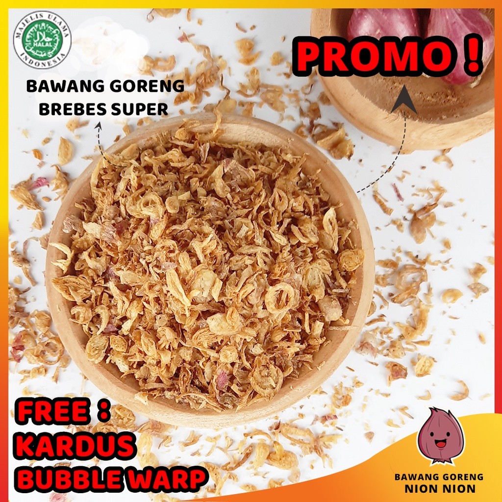 

Bawang Goreng Brebes Asli Super Premium Terenak Dan Renyah