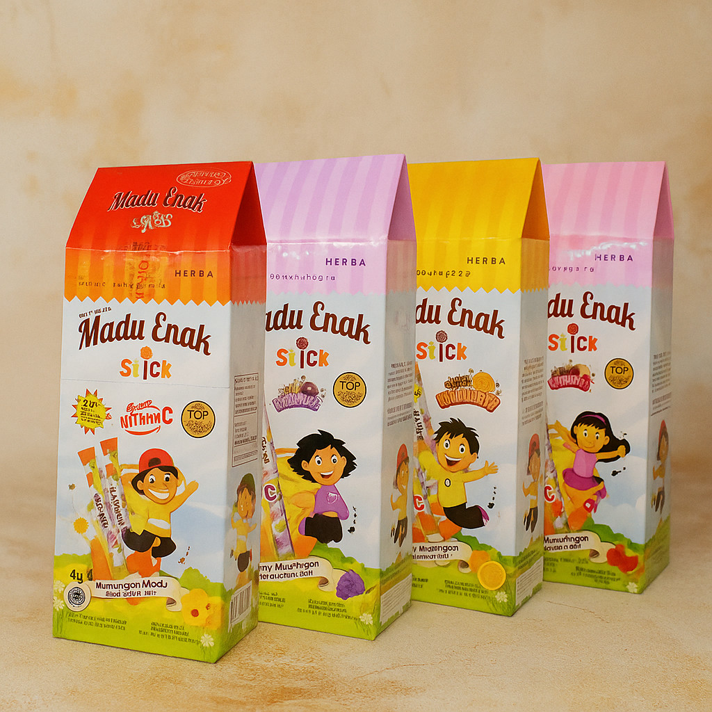 

[PROMO] Herba Madu Enak Stick Isi 20 Stick Per Box Madu + Vitamin C