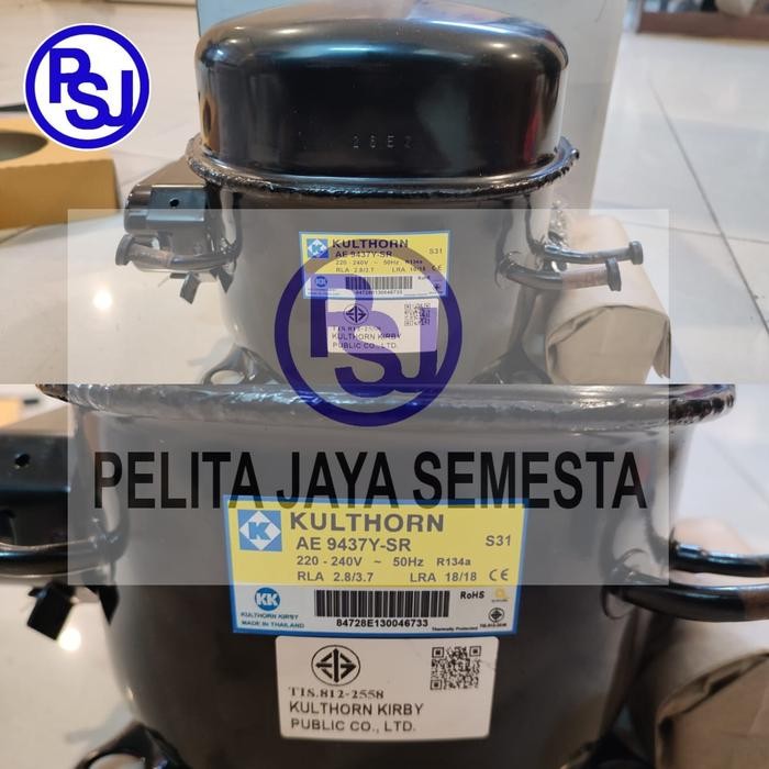 Compressor AC Kulthorn AE9437YSR / Kompresor AC Kulthorn AE9437Y-SR / R134 / 1phase / AE9437