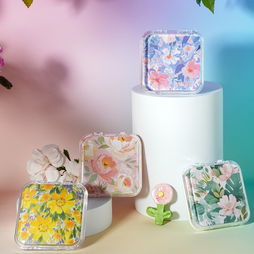 

9 colors of watercolor flower pigment, solid pigment block, full of vitality, used for professional art, Chinese painting