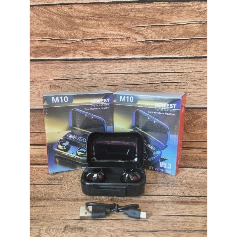 TWS GAMING M10,Earphone Bluetooth M10 True Wireless Headset 5.3