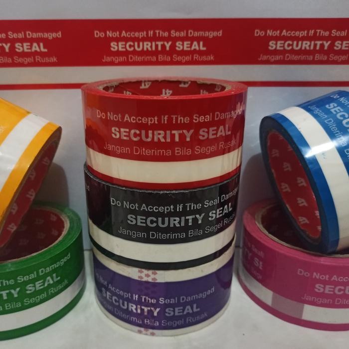 

Lakban Security Lakban Segel Lakban Pengaman (6pcs/1slop) - Biru PROMO !
