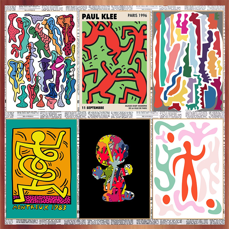 

Funky Style Posters Canvas Prints Fashionable and Popular Room Decoration Aesthetics Wall Decoration Canvas Art Decoration Gifts