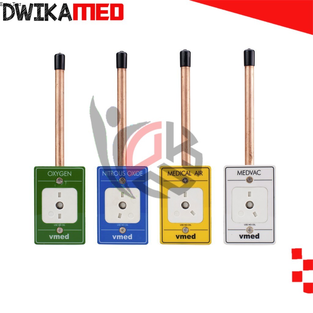 Outlet gas medis  type Console, standart OHMEDA (Quick Connect)