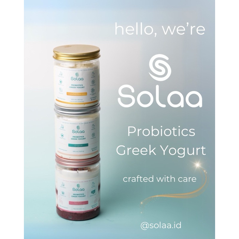 

New Solaa Probiotics Greek YogurtPremium